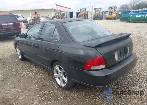 2002 Nissan Sentra Se-R Spec V из США, поврежденный, VIN 3N1AB51A32L726172